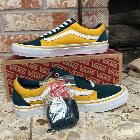 Vans Old Skool Pro prime Atlantic gold removal inserts - Picture 2 of 10